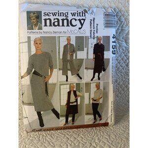 Sewing with Nancy Dress Sewing Pattern Size 8 10 12 14 16 18 20 22 4159 - uncut